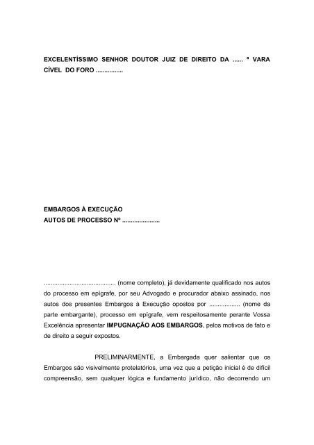 EXCELENTÍSSIMO SENHOR DOUTOR JUIZ DE DIREITO DA ª