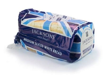 Jacksons Medium Sliced White Bread Kcal Kitchen