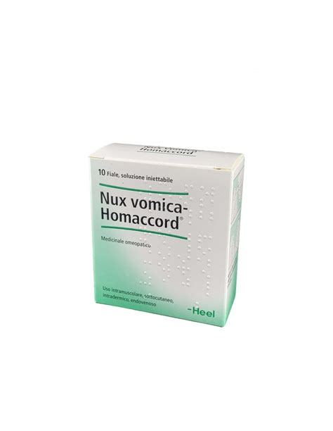 Heel Nux Vomica Homaccord 10 Fiale