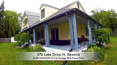 Keswick Direct Lake Simcoe Water Front Home For Sale Youtube