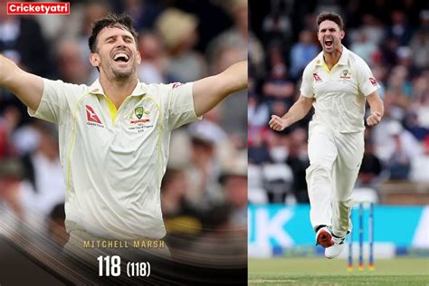 Ashes Mitchell Marsh