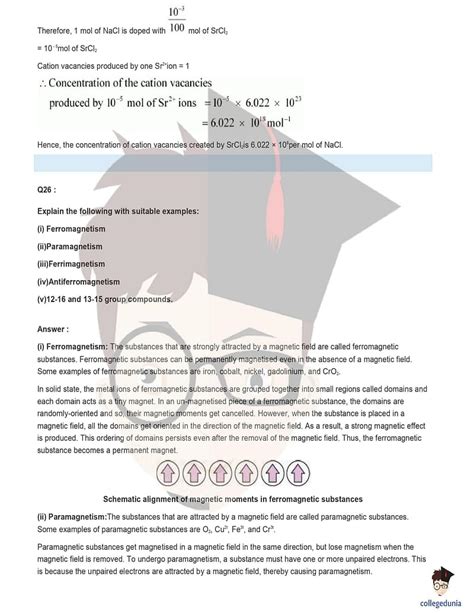 Ncert Solutions For Class 12 Chemistry Chapter 1 The Solid State