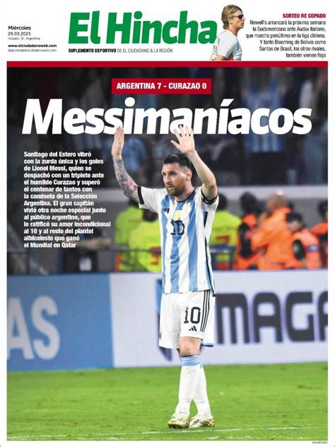 Periódico El Hincha Argentina Periódicos de Argentina Edición de