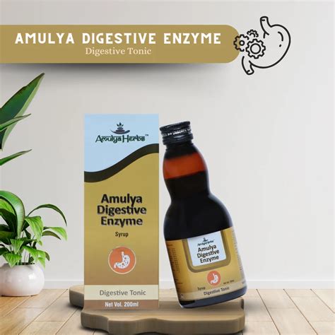 Herbal Ml Amulya Digestive Enzyme Syrup For Digestion Treatment