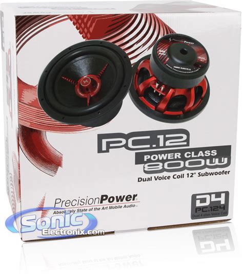 Precision Power Ppi Pc Dual Ohm Car Subwoofer