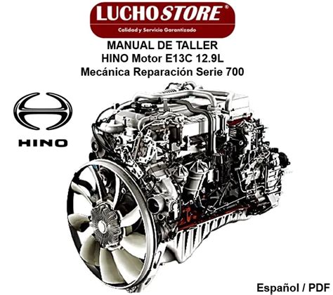 Manual De Taller Hino Motor E C Mec Nica Reparaci N Serie