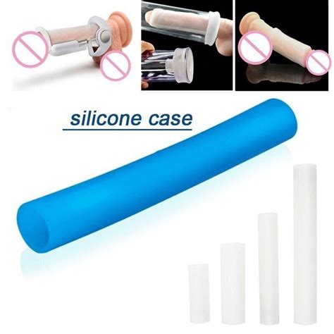 Male Soft Penis Extender Stretcher Max Vacuum Enhancer Enlarger