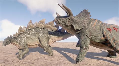 Triceratops Vs Stegosaurus