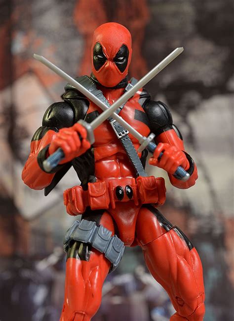 Deadpool Marvel Legends movie action figure review | Marvel legends ...