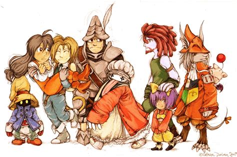 Final Fantasy Ix Characters Hd Wallpaper