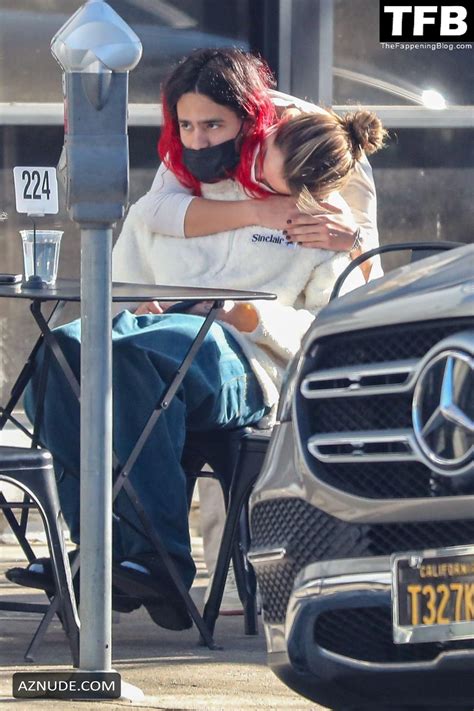 Addison Rae Sexy Seen Braless Showing Off Her Hot Tits And Ass During Breakfast Aznude