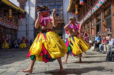 Magical Mask Dances In Bumthang Bhutan PhotoSafari