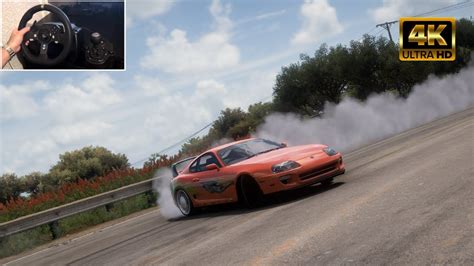 Hp Toyota Supra Drift Compilation Forza Horizon Steering