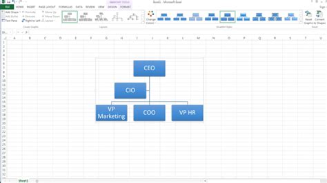 Making an Organizational Chart in Excel | Curious.com