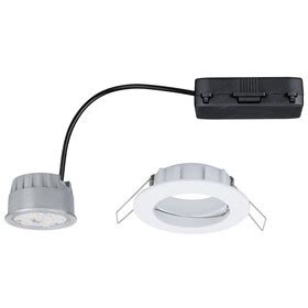 Paulmann 928 06 1er Einbauleuchten Set Premium Coin Dimmbar LED 7 W W