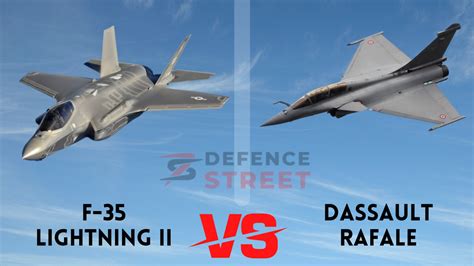 F-35 Lightning II Vs. Dassault Rafale - Comparison, BVR & Dogfight ...