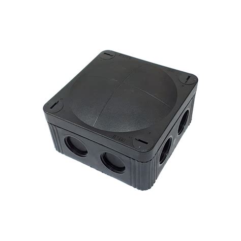 Wholesale Wiska Mm Black Junction Box Ck Electricals Manchester Uk