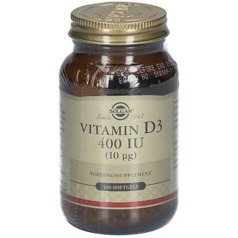 Solgar® Vitamine D 3 10mgc400iu 100 Pz Redcare