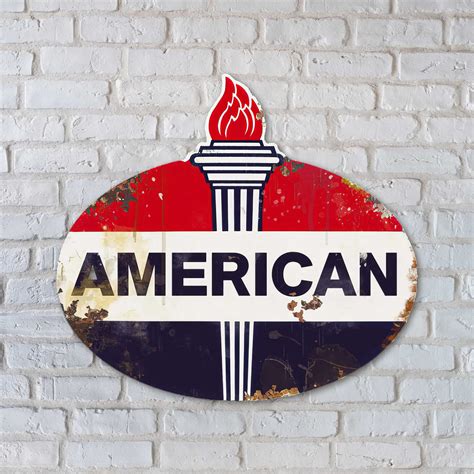 American Oil Company Sign | Garage Art™