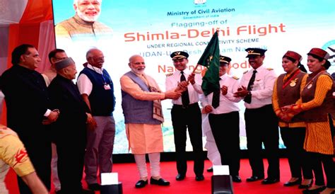 Modi Flags Off First Flight Under Udan