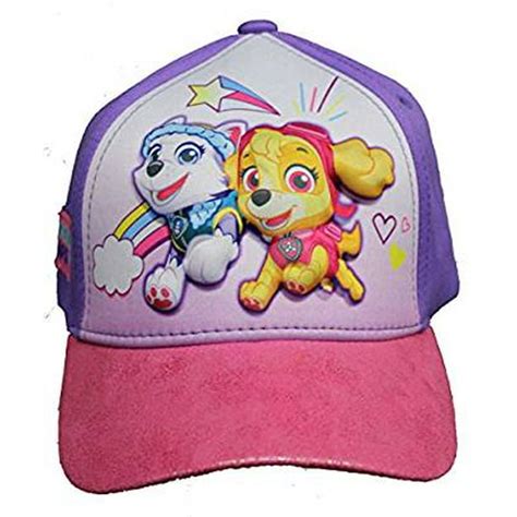 Paw Patrol Baseball Cap Paw Patrol Skype Everest Pink 3d Pop Up