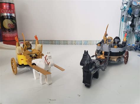 2 Egyptian Chariots Lego Amino