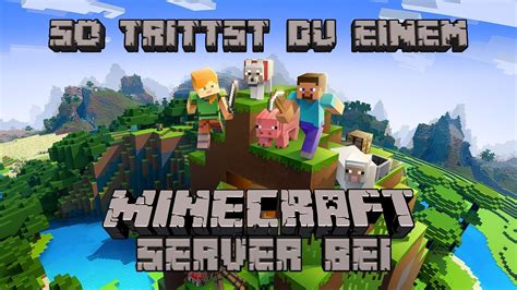 Minecraft Server Beitreten ⛏️ Nitrado Tutorial Youtube