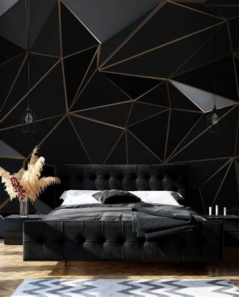 bedroom design ideas makeover bedroom black color ideas | Black bedroom ...