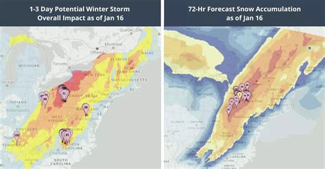 Winter Storm Izzy: Snowfall, Rain across US