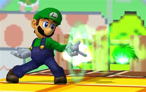 File:Luigi-Fireball-Melee.png - Super Mario Wiki, the Mario encyclopedia