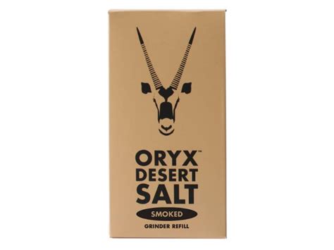 Oryx Smoked Salt Refill 250g | Oryx Desert Salt