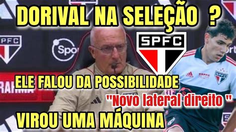 DORIVAL VAI PRA SELEÇÃO E AGORA O QUE FAZER MOREIRA ESTÁ VOLTANDO