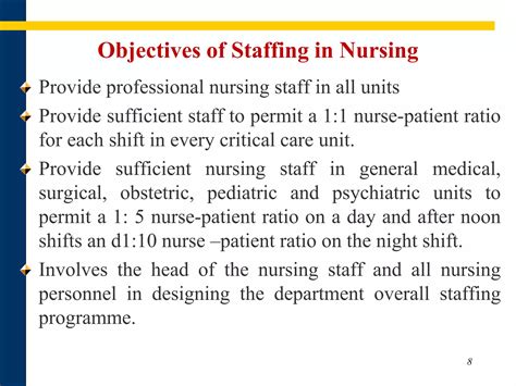 Staffing- Nursing Management | PPT