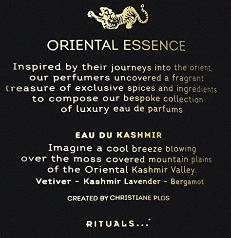 Rituals Rituals cosmetics eau du kashmir parfum 1er pack 1 x 50 ml ...