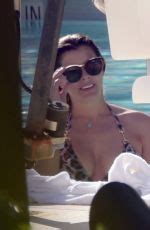 IMOGEN THOMAS In Bikini At A Pool In Miami HawtCelebs