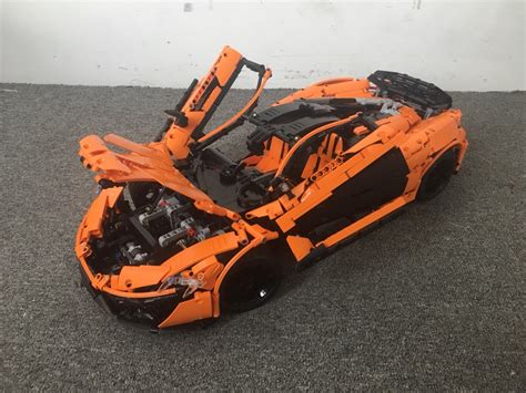 Lego Moc Mclaren P1 Hypercar 1 8 Manual Version Only By Brunojj1 Rebrickable Build With Lego