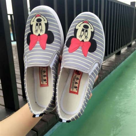 Mickey mouse Shoes, Women's Fashion, Footwear, Sneakers on Carousell