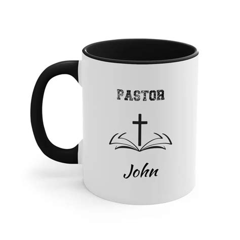 Personalized Pastor Mug Christian Faith Christian Coffee Mug Clergy