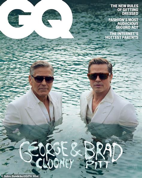 George Clooney Y Brad Pitt Finalmente Resuelven Su Guerra De