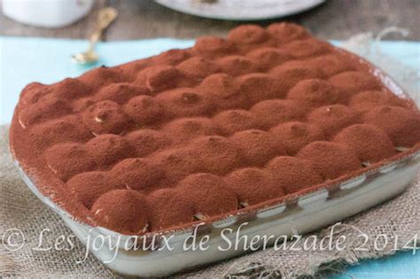 Recette Tiramisu Les Joyaux De Sherazade Recettes De Tiramisu