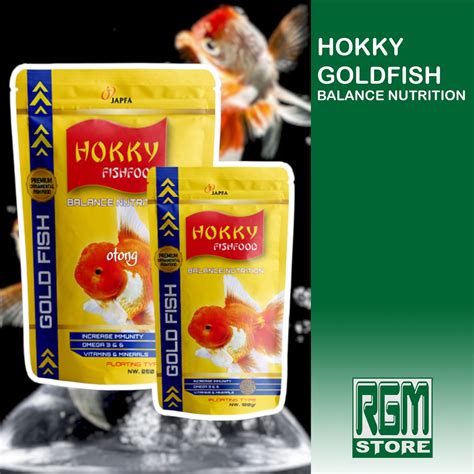 Jual HOKKY Goldfish Balanced Nutrition Pelet Pakan Makanan Ikan Mas