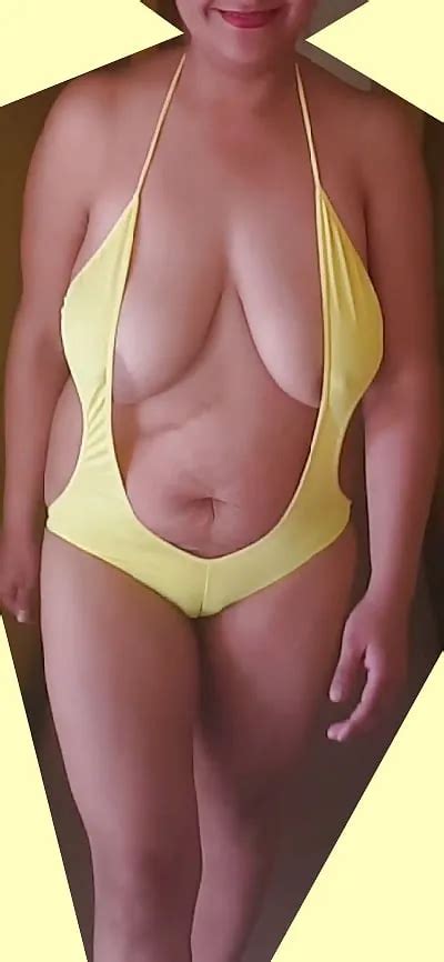 Monokini Yellow I Love Summer Nude Pics XHamster