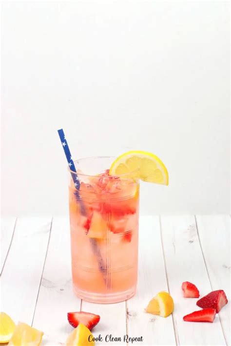 Strawberry Lemon Water Cook Clean Repeat