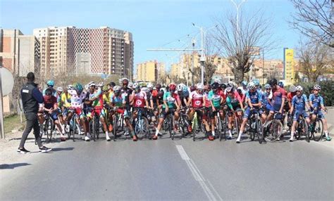 Cyclisme Tour d Algérie 2023 Départ de la 6eme étape Sétif Constantine