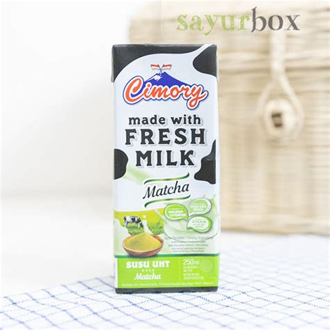 Jual Cimory UHT Matcha 250 Ml Sayurbox Jakarta Selatan Sayurbox