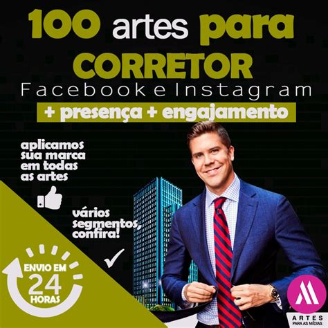 Artes Para Corretor De Im Veis Facebook E Instagram R