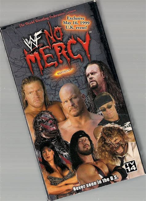 Wwf No Mercy 1999 Uk Event Vhs Steve Austin The