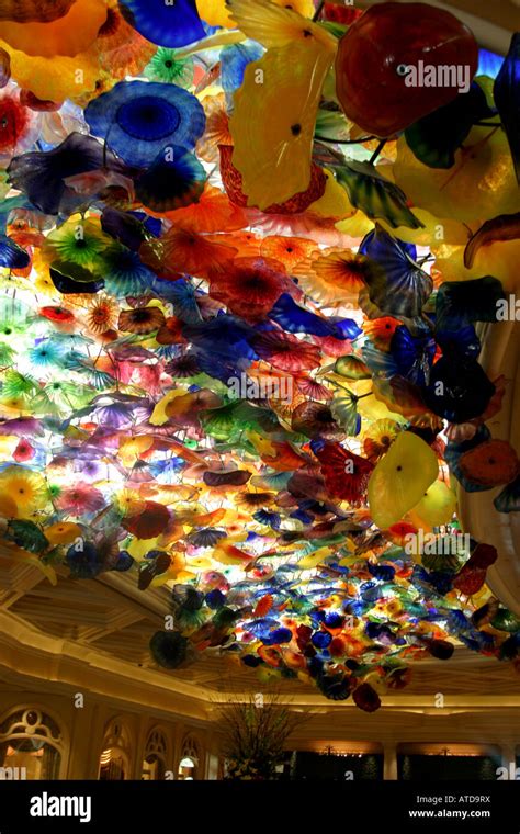 Bellagio Hotel Lobby Ceiling Hi Res Stock Photography And Images Alamy