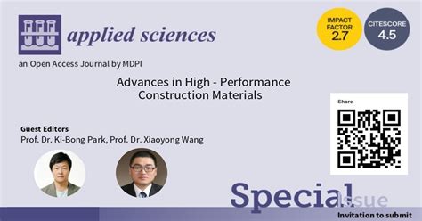 Applied Sciences Special Issues