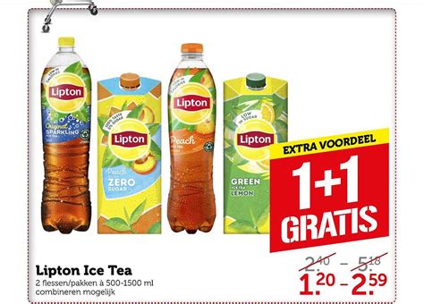 Lipton Ice Tea Gratis Aanbieding Bij Coop Folders Nl